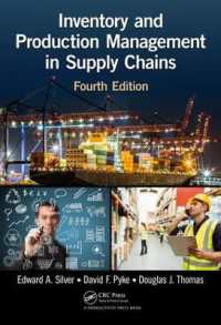 サプライチェーンにおける在庫・生産管理（第４版）<br>Inventory and Production Management in Supply Chains （4TH）