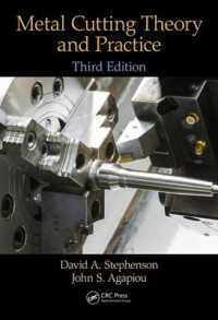 金属切削の理論と実践（第３版）<br>Metal Cutting Theory and Practice （3RD）