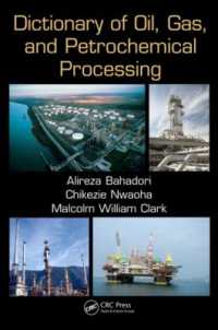 オイル・ガス・石油化学プロセス工学辞典<br>Dictionary of Oil, Gas, and Petrochemical Processing