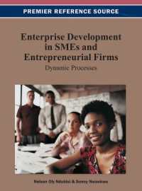 Enterprise Development in SMEs and Entrepreneurial Firms : Dynamic Processes