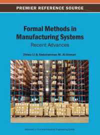Formal Methods in Manufacturing Systems : Recent Advances (Advances in Civil and Industrial Engineering)