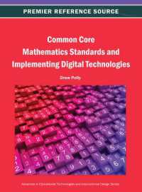 Common Core Mathematics Standards and Implementing Digital Technologies (Advances in Educational Technologies and Instructional Design)