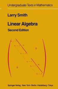 Linear Algebra (Undergraduate Texts in Mathematics) （2ND）
