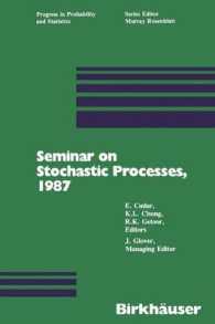 Seminar on Stochastic Processes, 1987 (Progress in Probability)