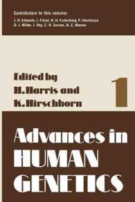 Advances in Human Genetics 1 (Advances in Human Genetics)