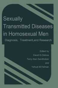Sexually Transmitted Diseases in Homosexual Men : Diagnosis, Treatment, and Research