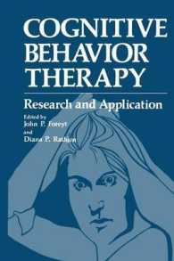 Cognitive Behavior Therapy : Research and Application