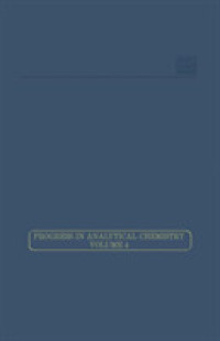 Computers in Analytical Chemistry (Progress in Analytical Chemistry)