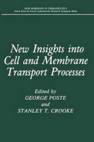 New Insights into Cell and Membrane Transport Processes (New Horizons in Therapeutics)