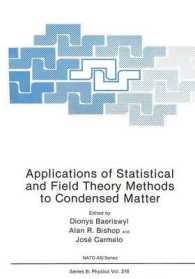 Applications of Statistical and Field Theory Methods to Condensed Matter (NATO Science Series B:)