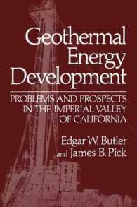 Geothermal Energy Development : Problems and Prospects in the Imperial Valley of California