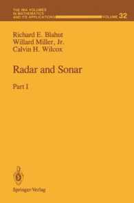 Radar and Sonar (The Ima Volumes in Mathematics and Its Applications) 〈1〉 （Reprint）