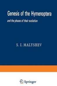 Genesis of the Hymenoptera and the phases of their evolution （1968）