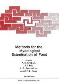 Methods for the Mycological Examination of Food (NATO Science Series A:)