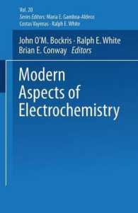 Modern Aspects of Electrochemistry No. 20 (Modern Aspects of Electrochemistry)