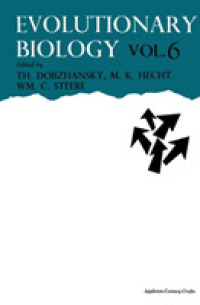 Evolutionary Biology : Volume 6