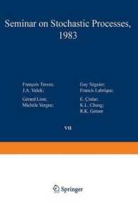 Seminar on Stochastic Processes, 1983 (Progress in Probability)