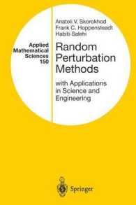 Random Perturbation Methods with Applications in Science and Engineering (Applied Mathematical Sciences)
