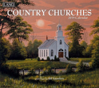 Country Churches 2019 Calendar （WAL）