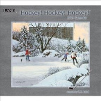 Hockey! Hockey! Hockey! 2019 Calendar : Includes Free Downloadable Wallpaper （WAL）