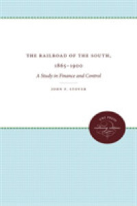 The Railroads of the South, 1865-1900 : A Study in Finance and Control