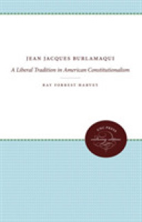Jean Jacques Burlamaqui : A Liberal Tradition in American Constitutionalism