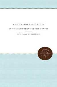 Child Labor Legislation in the Southern Textile States