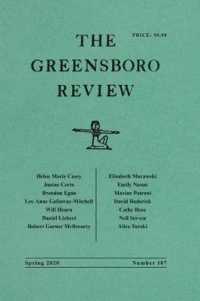 The Greensboro Review : Number 107, Spring 2020