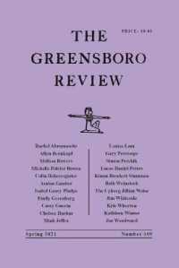 The Greensboro Review : Number 109, Spring 2021