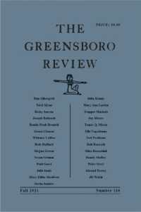 The Greensboro Review : Number 110, Fall 2021