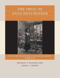 The Trial of Anne Hutchinson : Liberty, Law, and Intolerance in Puritan New England (Reacting to the Past™)