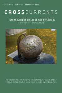 CrossCurrents: Interreligious Dialogue and Diplomacy : Volume 72, Number 3, September 2022