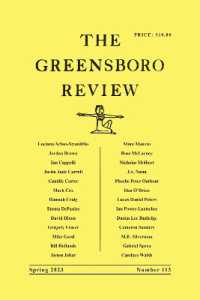 The Greensboro Review : Number 113, Spring 2023