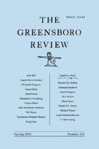 The Greensboro Review : Number 115, Spring 2024