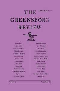The Greensboro Review : Number 116, Fall 2024