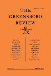 The Greensboro Review : Number 118, Fall 2025