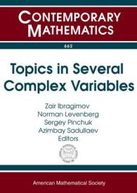 Topics in Several Complex Variables (Contemporary Mathematics)