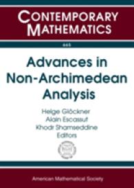 Advances in Non-Archimedean Analysis (Contemporary Mathematics)
