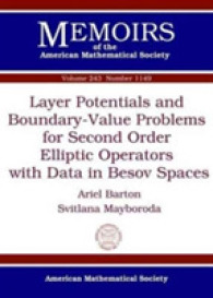 Layer Potentials and Boundary-Value Problems for Second Order Elliptic Operators with Data in Besov Spaces (Memoirs of the American Mathematical Society)