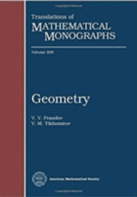 Geometry (Translations of Mathematical Monographs)