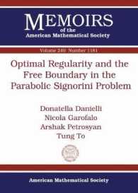 Optimal Regularity and the Free Boundary in the Parabolic Signorini Problem (Memoirs of the American Mathematical Society)