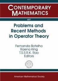 Problems and Recent Methods in Operator Theory (Contemporary Mathematics)