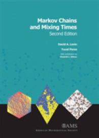 マルコフ連鎖と混合時間（テキスト・第２版）<br>Markov Chains and Mixing Times （2ND）