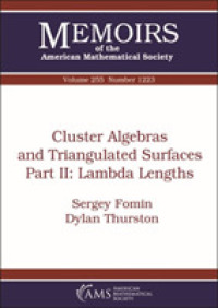 Cluster Algebras and Triangulated Surfaces Part II: Lambda Lengths (Memoirs of the American Mathematical Society)