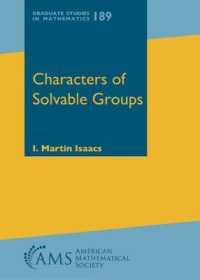 Characters of Solvable Groups (Graduate Studies in Mathematics)