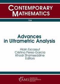 Advances in Ultrametric Analysis (Contemporary Mathematics)