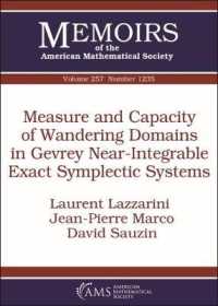 Measure and Capacity of Wandering Domains in Gevrey Near-Integrable Exact Symplectic Systems (Memoirs of the American Mathematical Society)