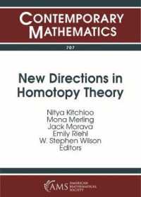 New Directions in Homotopy Theory (Contemporary Mathematics)