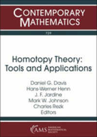 Homotopy Theory : Tools and Applications (Contemporary Mathematics)