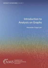 Introduction to Analysis on Graphs (University Lecture Series
